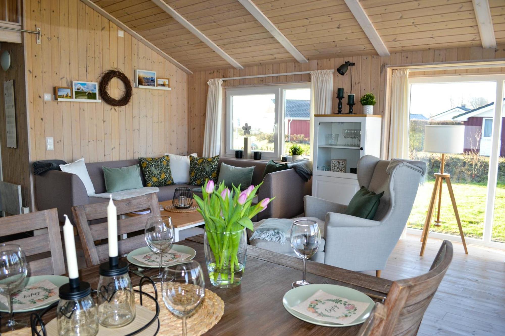 Ferienhaus "Deichglueck" Direkt An Der Nordsee Wesselburenerkoog Exterior foto